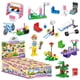 thumbnail image 1 of Juguete de bloques de construcción para niños, ensamblaje de partículas pequeñas, parque infantil, 10 cajas (Xiaomingxing 52044), caja, 1 of 2