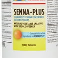 thumbnail image 6 of Geri-Care Senna Plus Stool Softener Tablets, Natural Laxative for Constipation, 1 Bottle,  1,000 per Bottle, 6 of 7