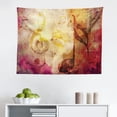 thumbnail image 1 of 70s Party Tapestry, Compact Cassette Player and Some Vinyl Records with Seventies Text Oldschool, Fabric Wall Hanging Decor for Bedroom Living Room Dorm, 2 Sizes, Multicolor, by Ambesonne, 1 of 1