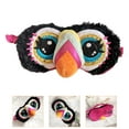 thumbnail image 2 of Miangastore Eye Sleeping Mask Cute Design Multi Color Plush Light Blocker for Children 1 Piece 6.9X3.5in, 2 of 9