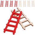 thumbnail image 1 of COMPUKAS 10Pcs Miniature Ladder for Miniature House Accessories Indoor Decor Wooden, 1 of 6