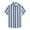 Multicolor2, variant on Jgppe Men's Stripe Summer Shirt Button down Casual Short Sleeve Collar Beach Shirts Travel Dress Shirts