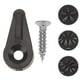 thumbnail image 2 of BRIGHTFUFU 50 Uds Clips de retenedor de vidrio Clip de retenedor de vidrio de repuesto Clip de espejo de puerta de gabinete para puertas de gabinete ventanas y espejos, 2 of 7