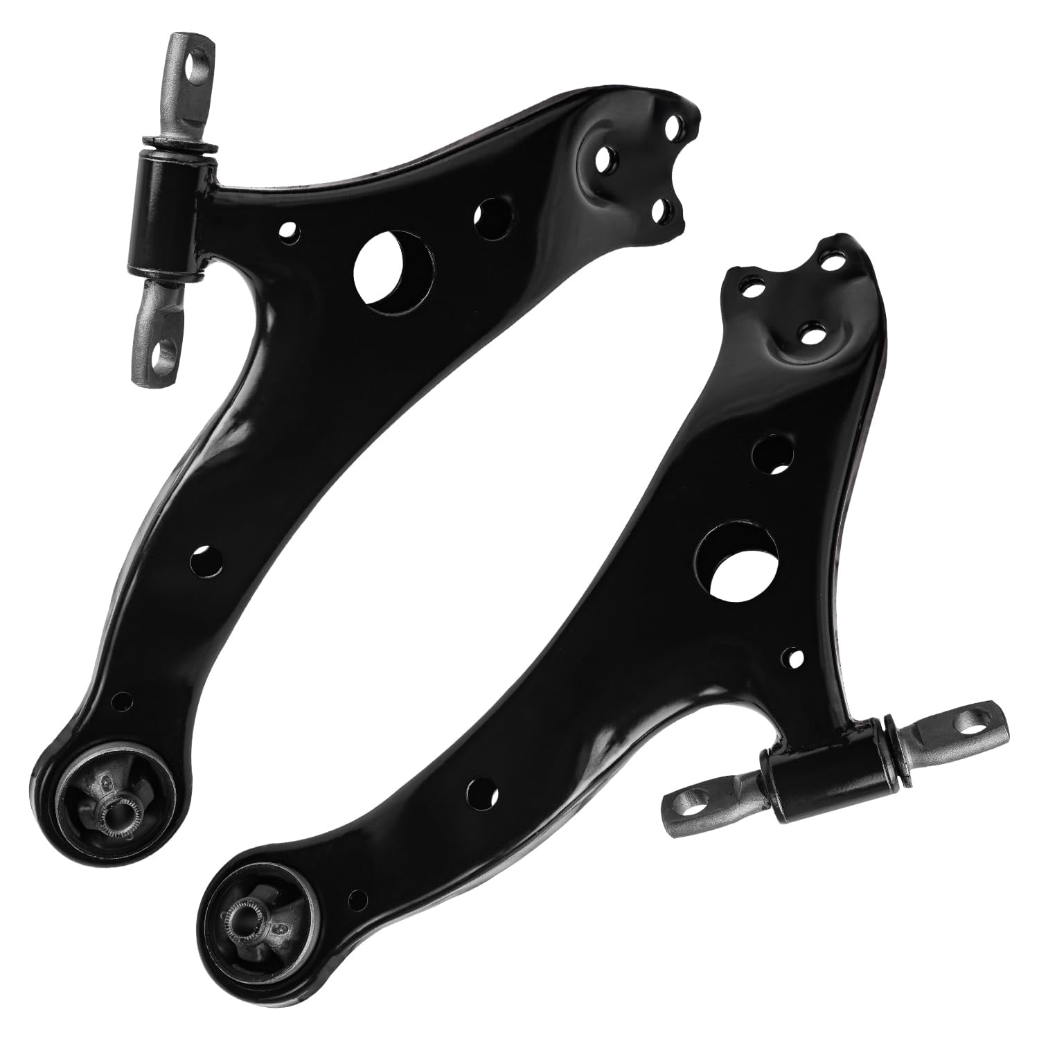 Detroit Axle - 12pc Suspension Kit for 2007-2011 Toyota Camry 2008 2009 2010, 2 Lower Control Arms, 2 Lower Ball Joints, 4 Inner & Outer Tie Rods, 4 Sway Bars Replacement