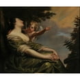 thumbnail image 2 of Justus van Egmont 17x15 Gold Ornate Wood Frame and Double Matted Museum Art Print Titled - Love and Hope, 2 of 4