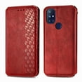 thumbnail image 3 of Case for OnePlus Nord N10 Flip Cover Wallet Flip Cover Magnetic Protective - Red, 3 of 5