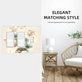 thumbnail image 5 of Hand Drawing Flowers Switch Cover Decorative Wall Plate 3-Gang 2-Decor 1-Toggle Standard Size, 5 of 5