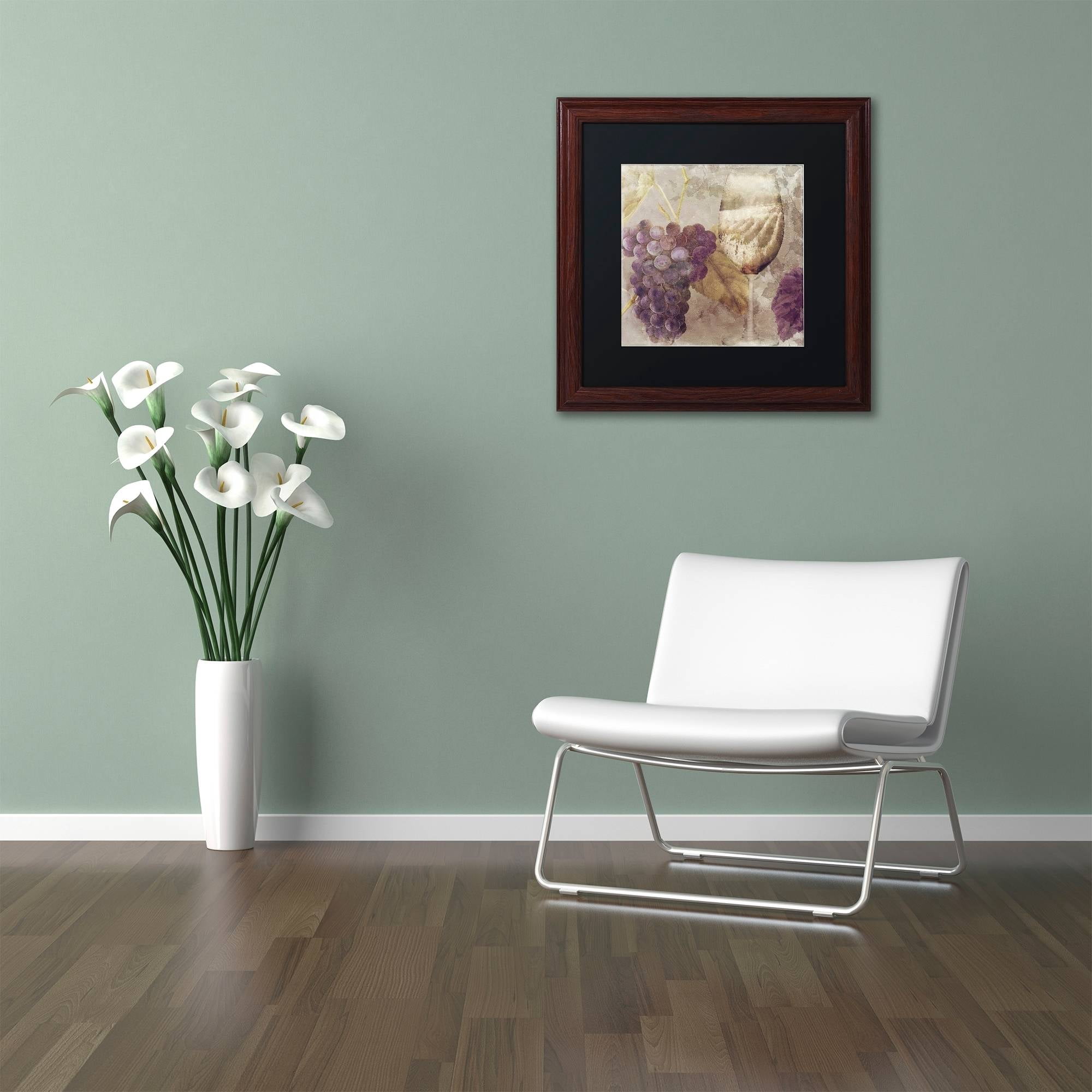 Trademark Fine Art "Tuscany Dreams I" Canvas Art by Color Bakery Black Matte, Wood Frame