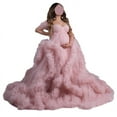 thumbnail image 3 of Off-shoulder Morning Gowns Multi-color Maternity Photo Clothing, 3 of 3