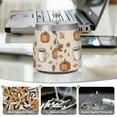 thumbnail image 6 of Yayeee Ashtray with Lid for Cigarette Smokeless Stainless Steel Home Ash Holder, Fall Pumpkin Pattern, 6 of 7