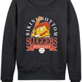 thumbnail image 3 of Spongebob Squarepants - Bikini Bottom Sluggers Women's Lightweight French Terry Wide Neck Long Sleeve Graphic Shirt, 3 of 6