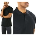 thumbnail image 6 of ToBeInStyle Men's Cotton Slim Fit Classic Polo T-Shirt - Black - XL, 6 of 6