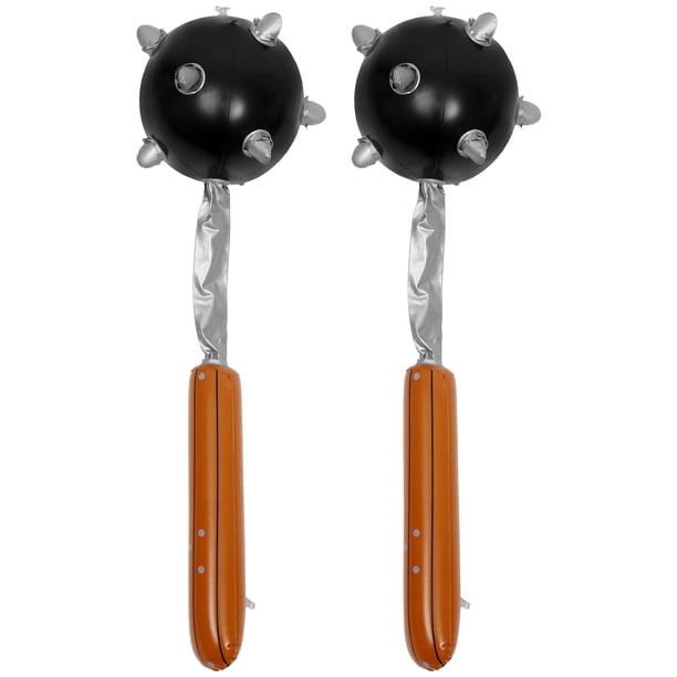 KAKOWELY 2 martillos inflables de juguete para piscina, ideales para fiestas de Halloween, decoración de fiestas de natación.