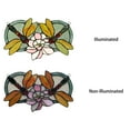 thumbnail image 5 of RADIANCE Goods Tiffany-Glass Dragonfly Window Panel 13x22, 5 of 7