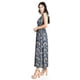 thumbnail image 2 of Vestido estampado de paisley Roman Fashion Juvenil 8802X-11 Azul marino CH, 2 of 4