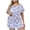 Z Purple, variant on Fengactive Women's Plus Size Pajama Set Cute Cartoon Print Sleepwear Cami Top and Shorts Loungewear