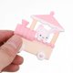 thumbnail image 3 of 1 Set 3pcs Lovely Rabbit Resin Cake Adornments Doll Cake Ornaments (Pink White), 3 of 4