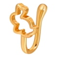 thumbnail image 1 of Xihbxyly oferta de hoy Anillos de nariz con clip de moda para mujeres, aro de nariz sin perforación, manguito de nariz ajustable, 1 of 1