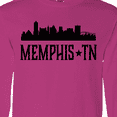 thumbnail image 4 of Inktastic Memphis Tennessee City Skyline Long Sleeve T-Shirt, 4 of 5