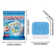 thumbnail image 3 of Clean Washing Machine Cleaner And Descaler, Stain Remover, Effervescent Tablets, High Performance Washing Machine Cleaner, 12pcs, 3 of 5