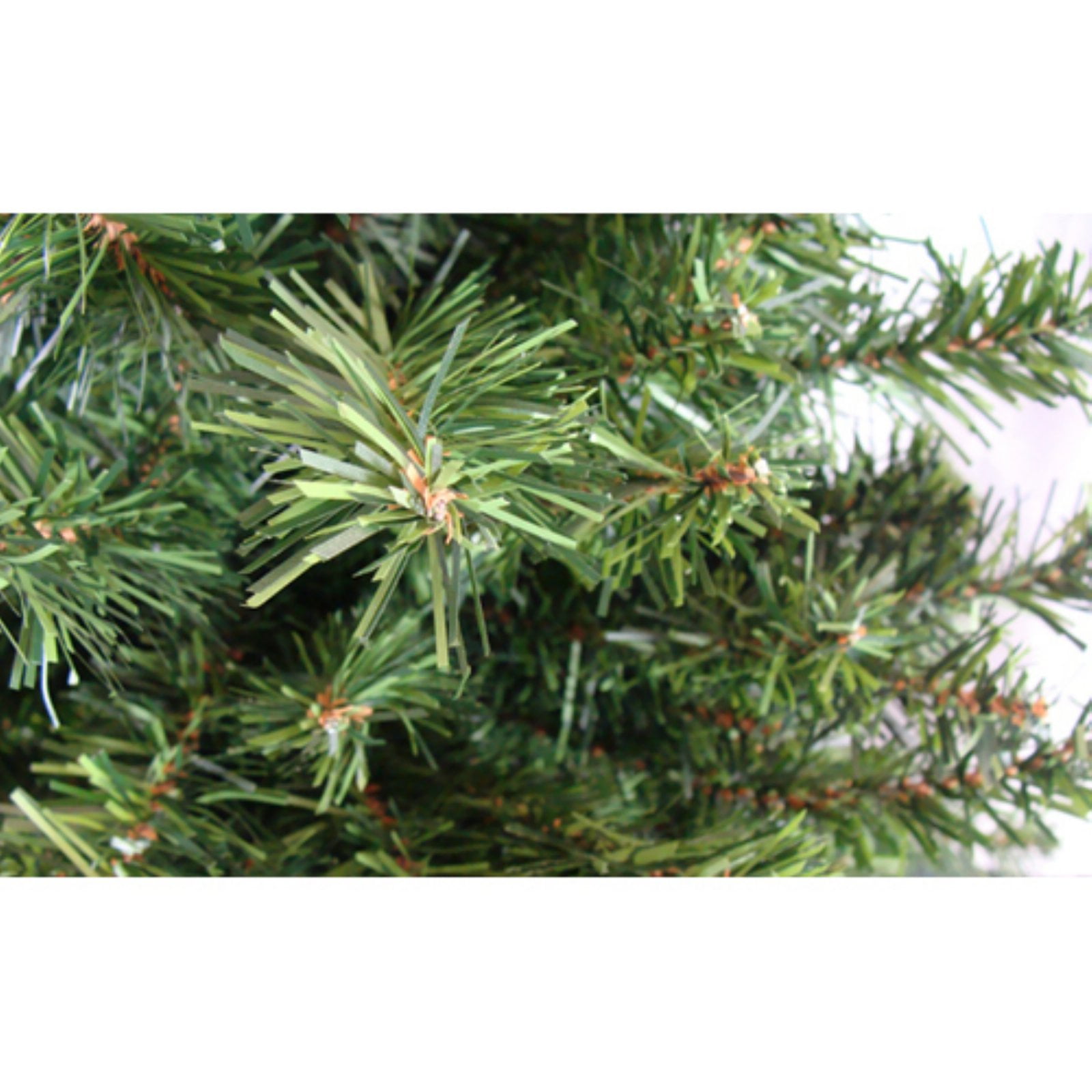 Northlight Green Unlit Full Artificial Canadian Pine Christmas Tree, 6'