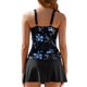 thumbnail image 3 of MKLEKYY Trajes De Baño Women'S Summer Digital Print Two Piece Swimsuit Conservative Cover Bikini Swimsuit, 3 of 6
