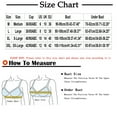 thumbnail image 4 of Swuxness Womens Comfortable Wireless Bra, Women's Push Up Bras, Women Lace Breathable Lightweight Seamless Vintage Style Underwear Bra Hot Pink, M, 4 of 4