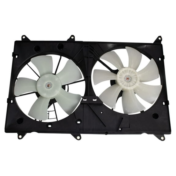 TRQ Radiator Dual Cooling Fan Assembly for Lexus RX300 Toyota Highlander New RFA80461