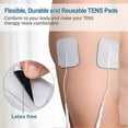 thumbnail image 3 of Electrode Pads, 20pcs, 2x2, Unit Replacement Pads For Electrotherapy, Ems Muscle Stimulation Machine, Reusable, 3 of 5