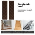 thumbnail image 3 of Shisuyan 4Pcs Stair Runner Reusable Design Coffee For Indoor Use, 3 of 8