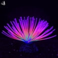 thumbnail image 3 of PULLIMORE Artificial Silicone Imitative Rainbow Urchin Ball with Glowing Effect for Aquarium Fish Tank (Colorful), 3 of 7