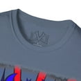 thumbnail image 3 of Pacific Northwest Shirt custom Art, Sun, Ocean.Mixed with metal PNW font., 3 of 4