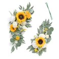 thumbnail image 1 of Artificial Flower Swag Set of 2 for Wedding Welcome Sign Floral Decoration, 1 of 10