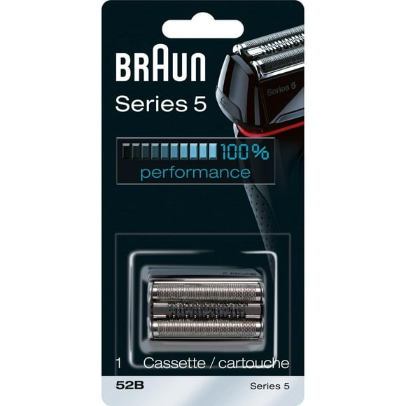 Paq. de rechange de grille coupante et couteau Combi 52B de Braun pour rasoirs de série 5