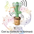 thumbnail image 5 of Cactus de Juguete Interactivo CM-TOP con Luces LED y Sonidos Divertidos, 5 of 5