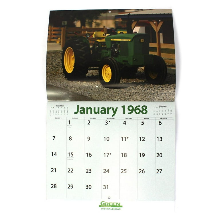 John Deere Holiday Schedule 2025 Calendar conni clarabelle