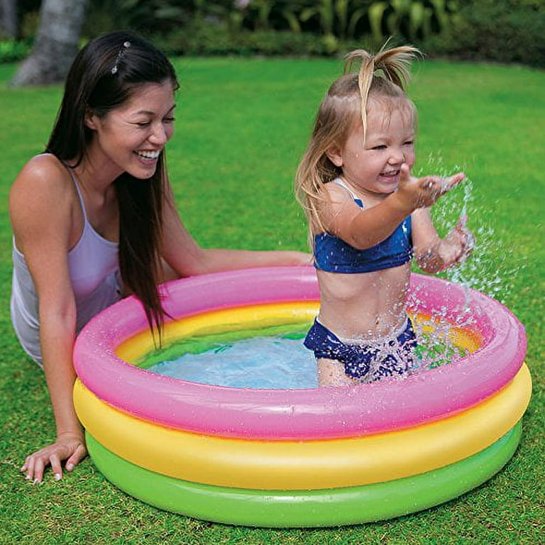 Intex Sunset Glow Baby Pool 34 in x 10 in