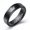 Black, variant on Her King His Queen Titanium Steel Couple Ring Stainless Steel