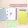 thumbnail image 5 of Filofax Refillable Notebook, A5 Size, Classic Pastels Collection, Dotted Paper, 8.25" x 5.75", Lemon (B115082U), Multicolor, 5 of 6