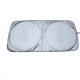thumbnail image 1 of Parasol Brillar Delantero para Coche Plegable Plateado 160 x 86 CM, 1 of 5