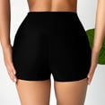 thumbnail image 7 of High Waisted Bikini Bottoms for Women Cut Out Strappy Side Boyshorts Tummy Control Swim Briefs Criss Cross Bathing Suit Shorts Beachwear, 7 of 7
