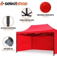 thumbnail image 4 of Carpa Toldo Plegable Cubierta Alta Paredes 3x4 Lona Exterior, 4 of 7