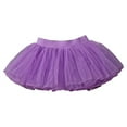 thumbnail image 3 of Tutu Dresses for Kids Girls Purple Skirt Fairy Skirt Puffy Tutu Ballerina Dress up for Girls 6-7 Years Mardi Gras Outfit for Girl, 3 of 3