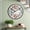 Cartoon Numerals, variant on 12 Inch Silent Kitchen Clocks Wall Battery Operated for Living Room,Small Wall Clock Sunflower Decor for Kitchen Bedroom,Non-ticking Flower Wooden Clock Wall Decorative for Farmhouse Home Office
