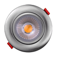 thumbnail image 2 of Nicor Lighting DGD411202KRDNK 4 in. Nickel LED Gimbal Recessed Downlight - 2700K, 2 of 12