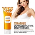 thumbnail image 2 of Orange Enzymes Exfoliating Brightening Gel Moisturizing Smoothing Tighten Pores Whitening Brightening Exfoliating Peeling Gel 100g, 2 of 5