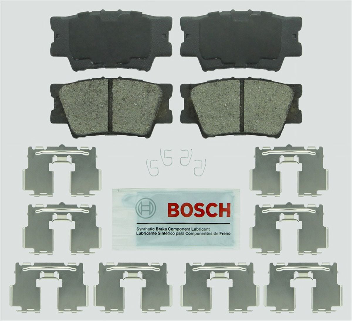 Bosch BE1212H Bosch Blue Ceramic Brake Pads with Hardware