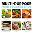 thumbnail image 5 of 20 Pack Reusable Food Storage Bags, BPA-Free Stand up Sandwich Bags for Lunch, Fruit, Salad, 5 of 10
