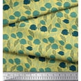 thumbnail image 2 of Tissu de Coton Imprimé Corail & Poisson Océan par Yard 56 Pouces de Large, 2 of 3