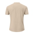 thumbnail image 4 of Men's Summer Sleeves Short Sleeve Slim Fit Fashion Breathable Men's Golf ShirtL, 4 of 5